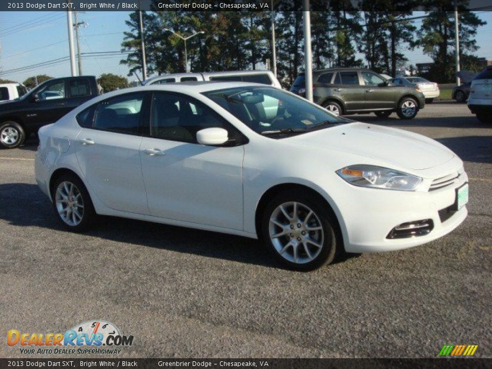 2013 Dodge Dart SXT Bright White / Black Photo #5