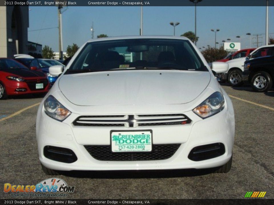 2013 Dodge Dart SXT Bright White / Black Photo #6