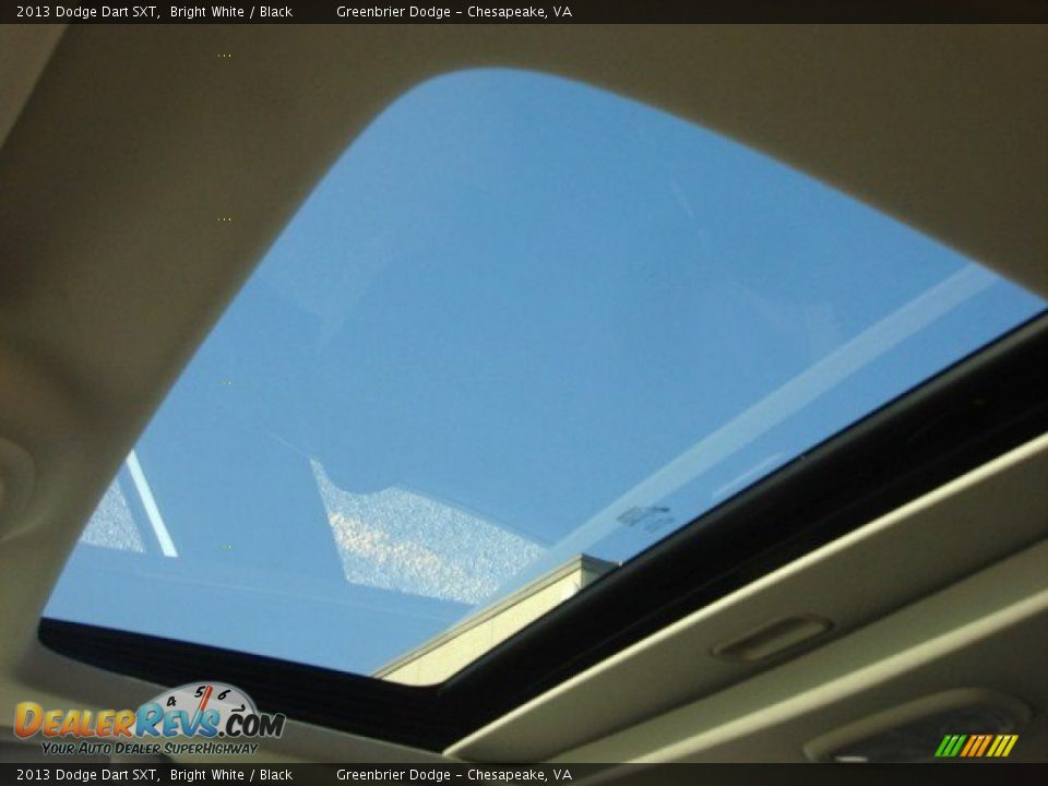 2013 Dodge Dart SXT Bright White / Black Photo #10