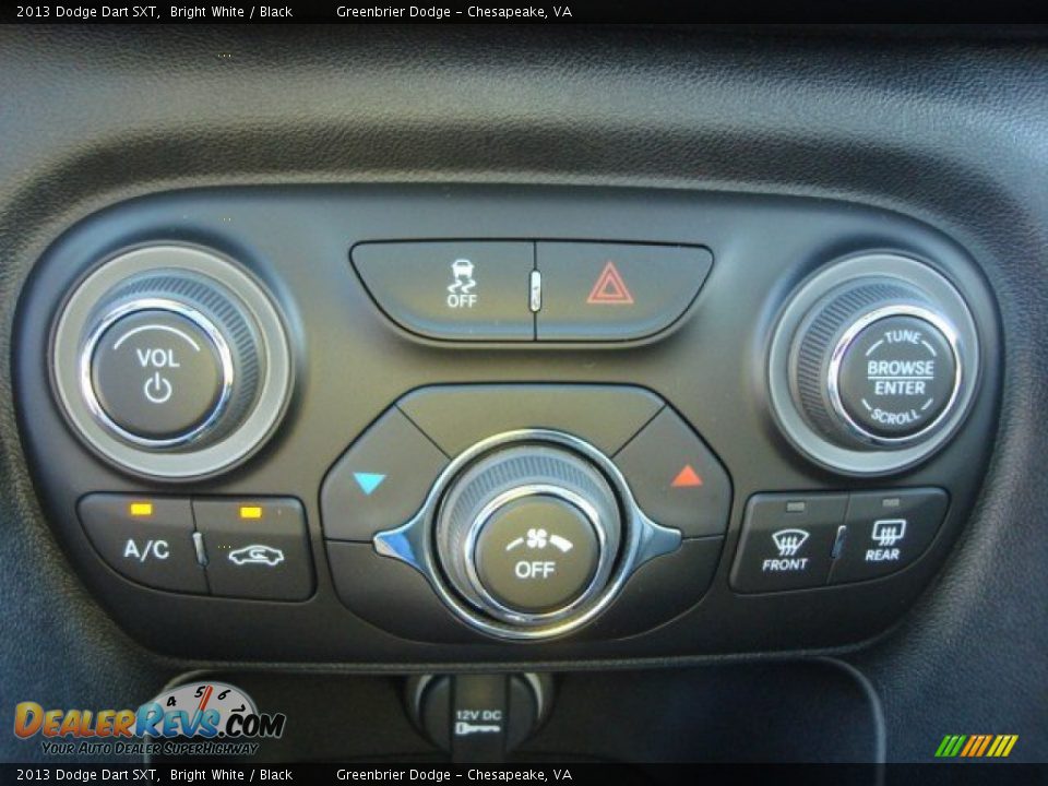 2013 Dodge Dart SXT Bright White / Black Photo #13