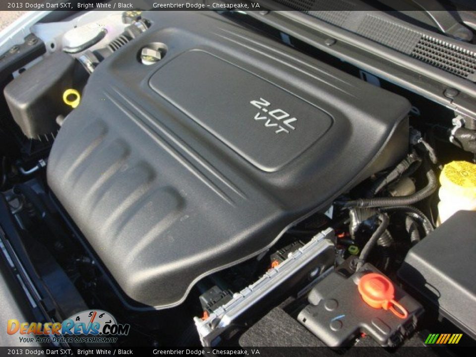 2013 Dodge Dart SXT Bright White / Black Photo #15