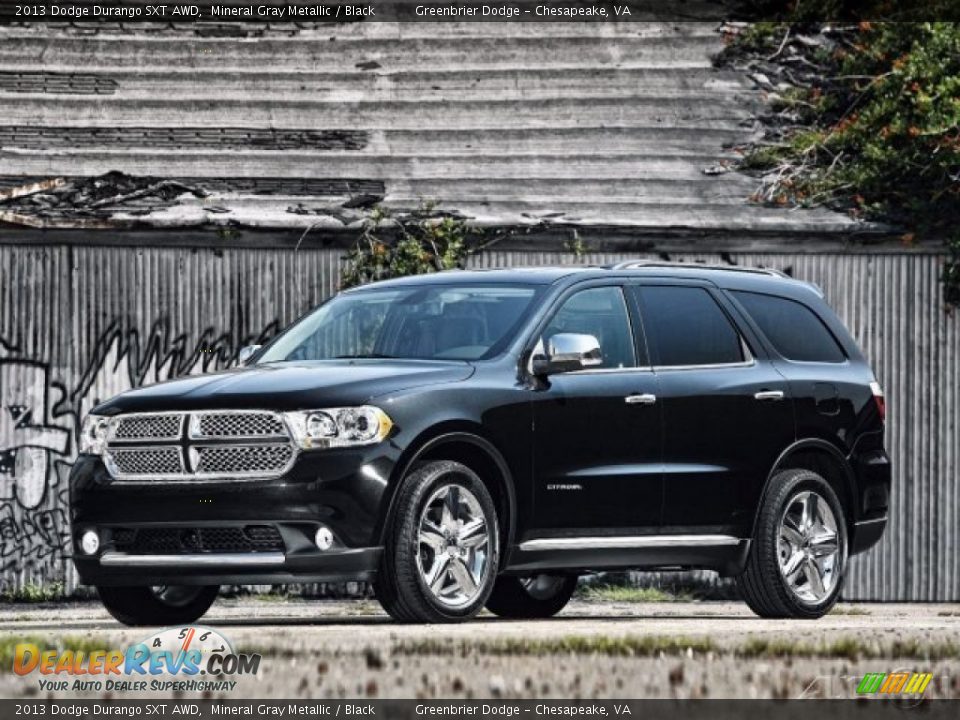 2013 Dodge Durango SXT AWD Mineral Gray Metallic / Black Photo #2