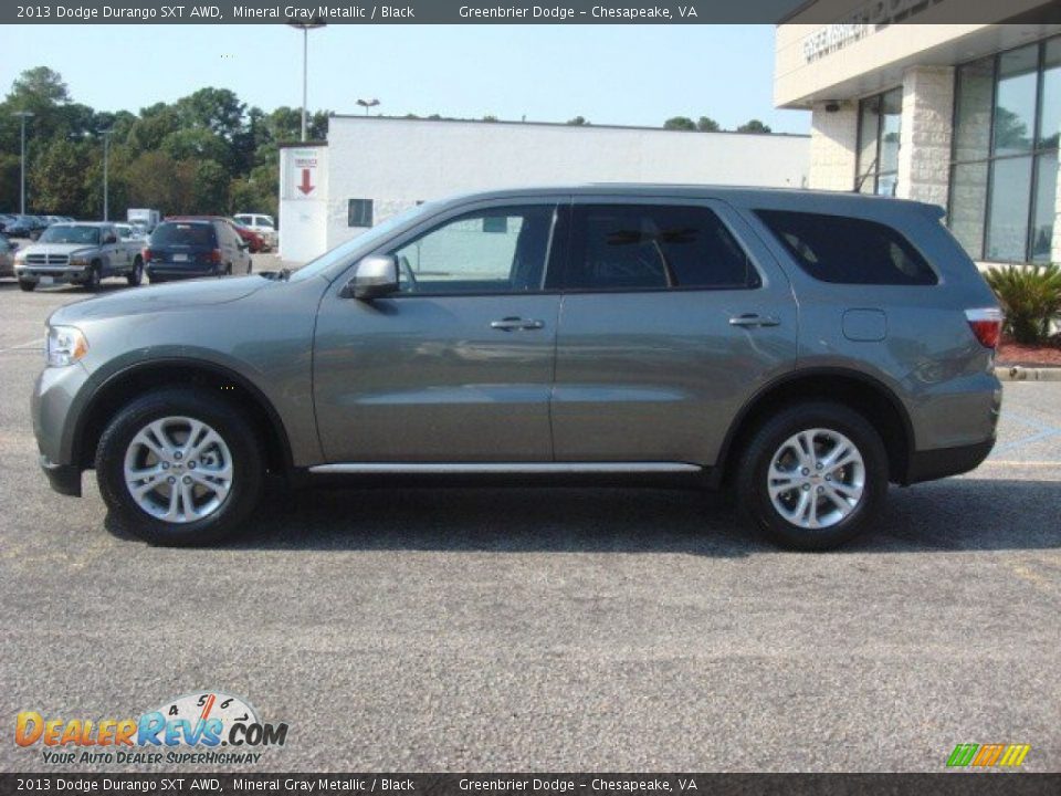 2013 Dodge Durango SXT AWD Mineral Gray Metallic / Black Photo #3