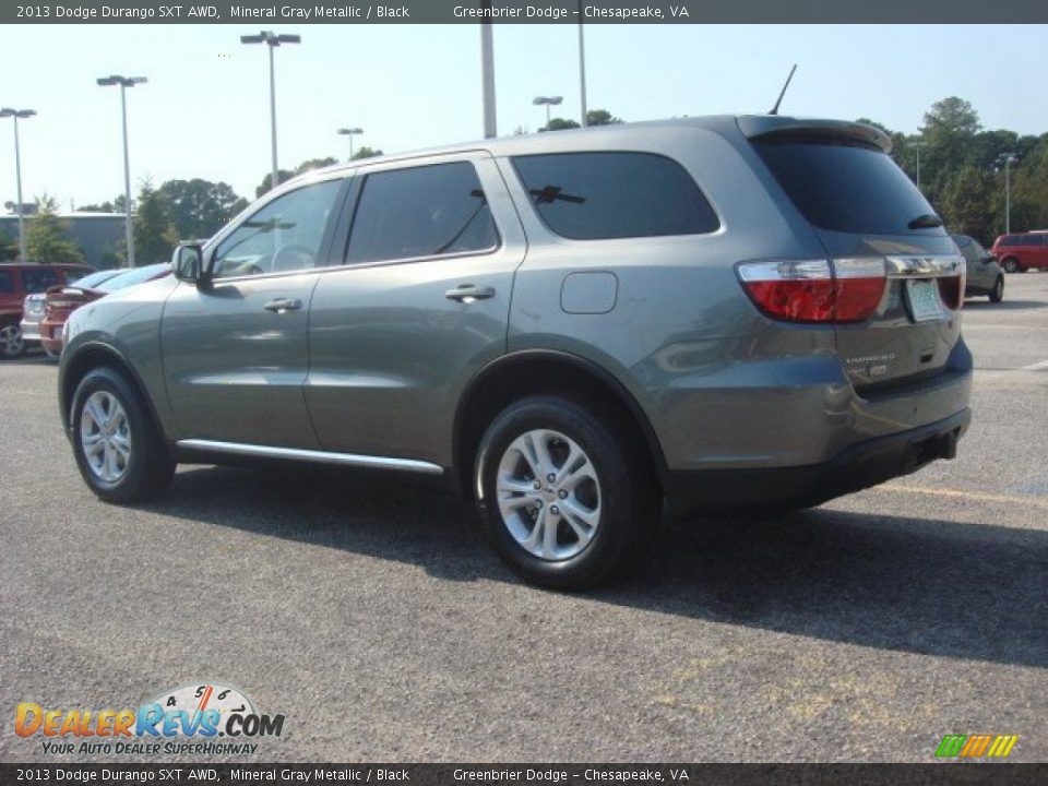 2013 Dodge Durango SXT AWD Mineral Gray Metallic / Black Photo #4