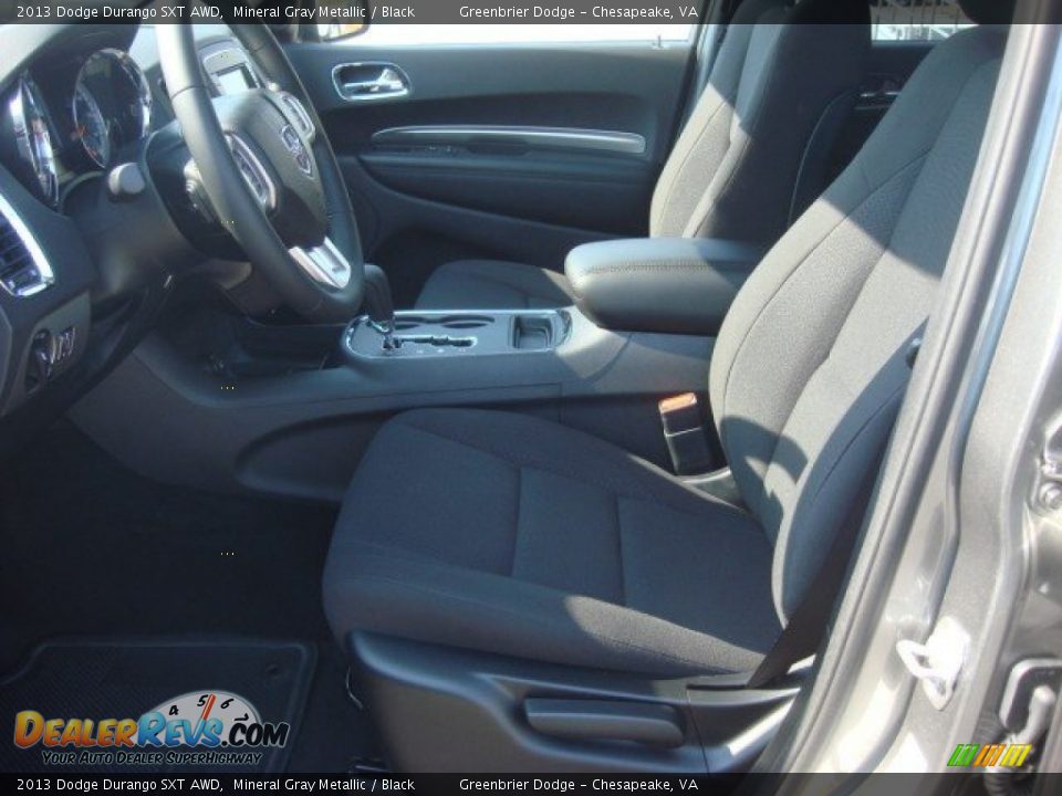 2013 Dodge Durango SXT AWD Mineral Gray Metallic / Black Photo #9