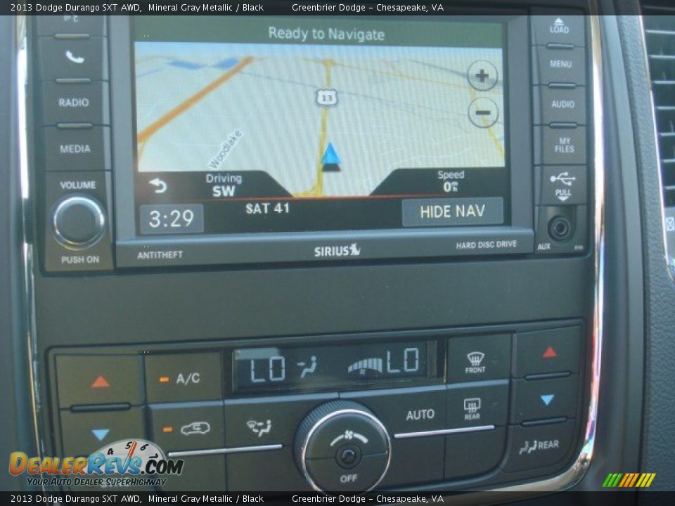 2013 Dodge Durango SXT AWD Mineral Gray Metallic / Black Photo #13