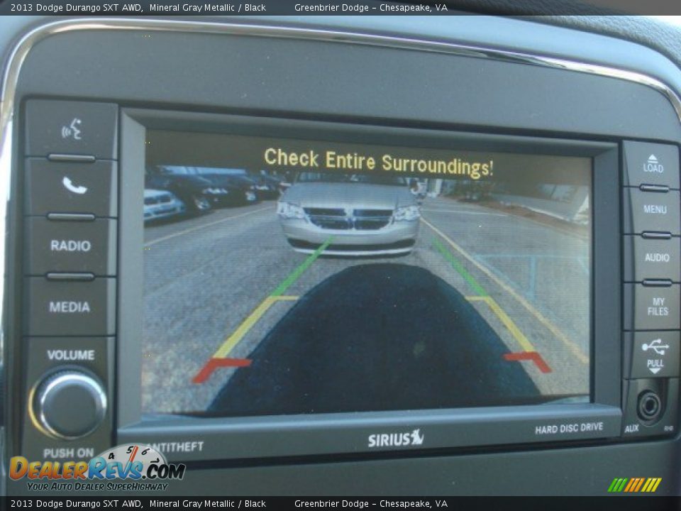 2013 Dodge Durango SXT AWD Mineral Gray Metallic / Black Photo #14