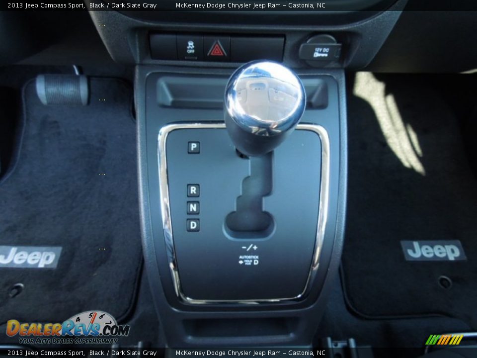 2013 Jeep Compass Sport Black / Dark Slate Gray Photo #11