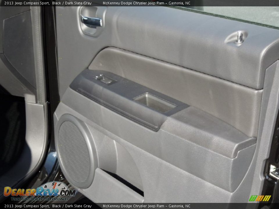 2013 Jeep Compass Sport Black / Dark Slate Gray Photo #21