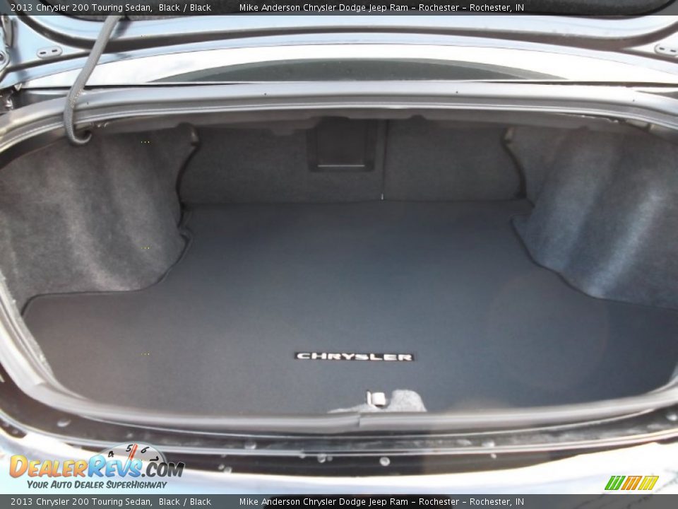 2013 Chrysler 200 Touring Sedan Black / Black Photo #8