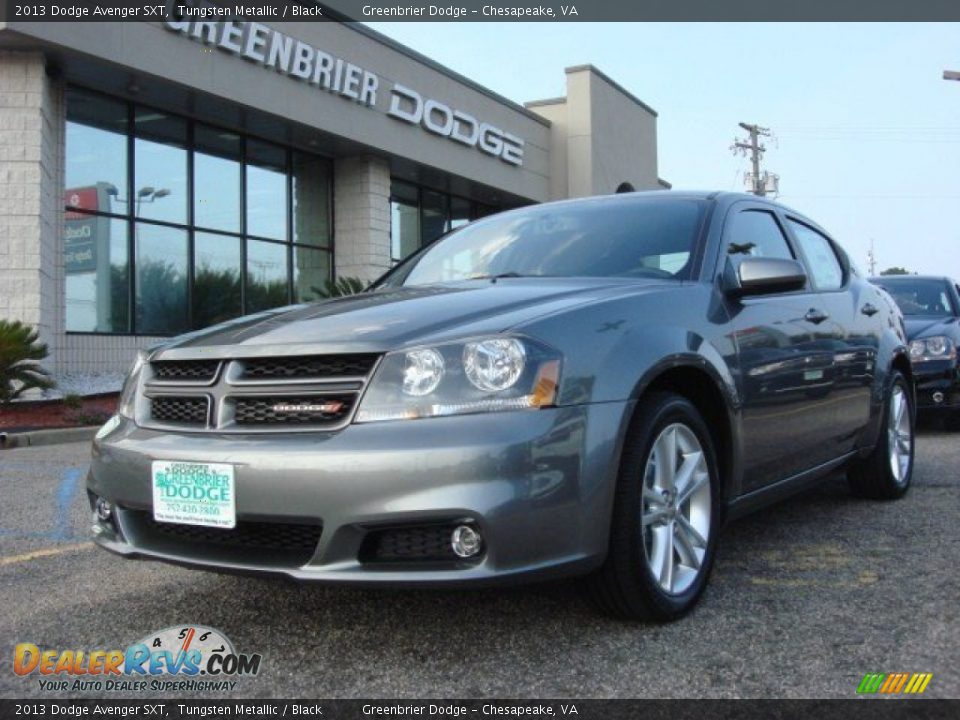 2013 Dodge Avenger SXT Tungsten Metallic / Black Photo #1