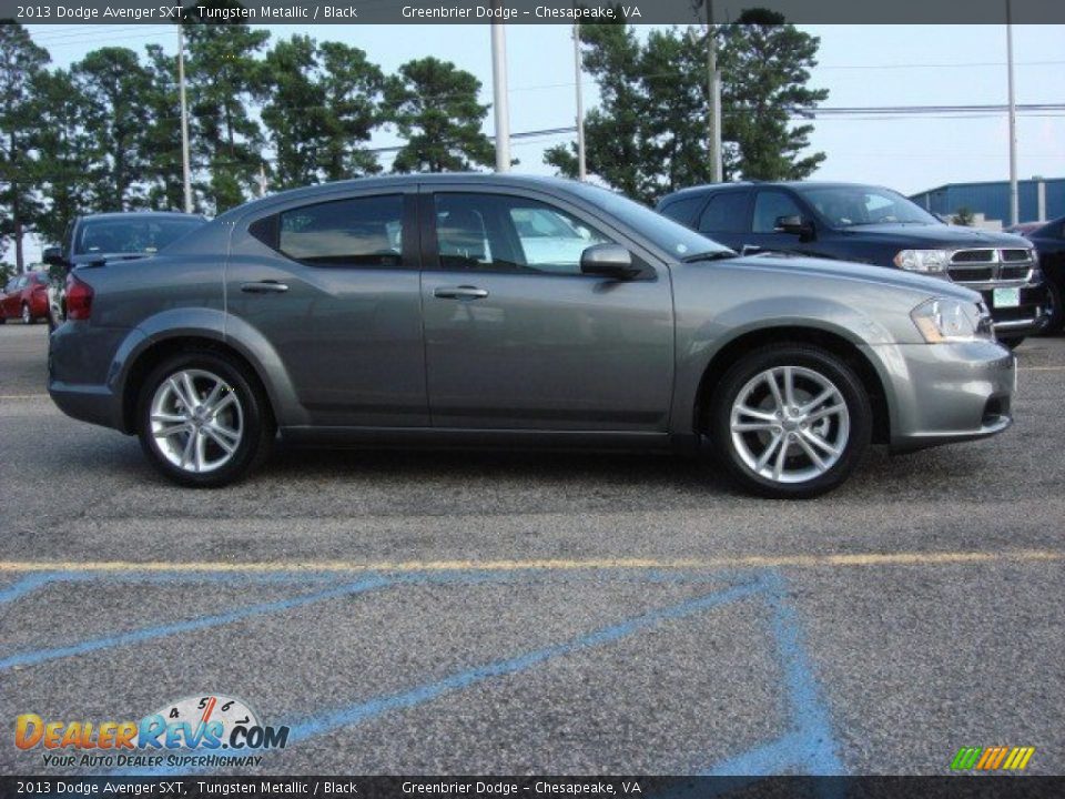 2013 Dodge Avenger SXT Tungsten Metallic / Black Photo #4