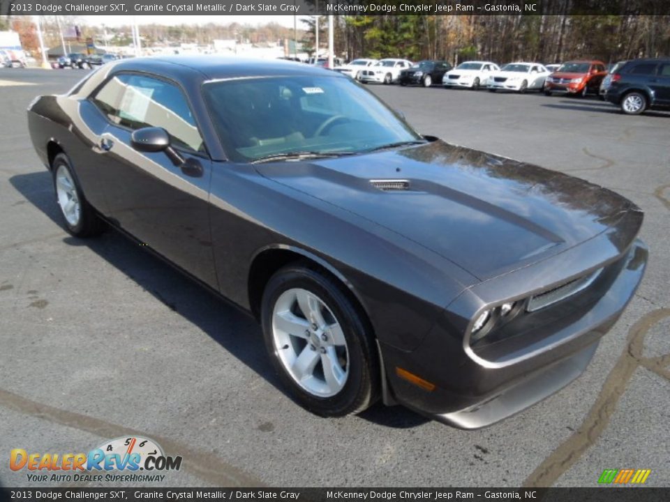 2013 Dodge Challenger SXT Granite Crystal Metallic / Dark Slate Gray Photo #1