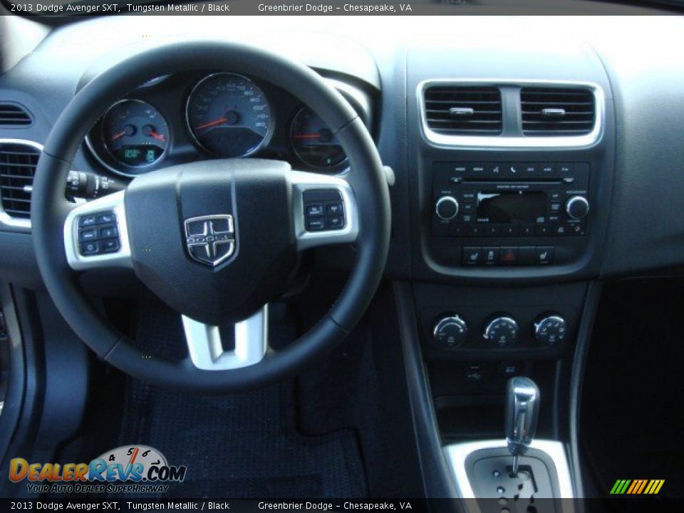 2013 Dodge Avenger SXT Tungsten Metallic / Black Photo #9