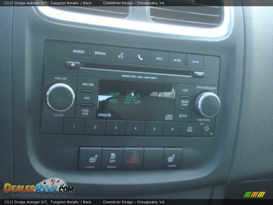 2013 Dodge Avenger SXT Tungsten Metallic / Black Photo #10