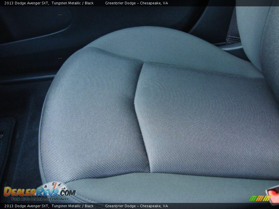 2013 Dodge Avenger SXT Tungsten Metallic / Black Photo #12