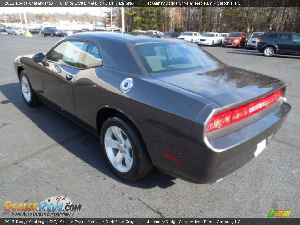 2013 Dodge Challenger SXT Granite Crystal Metallic / Dark Slate Gray Photo #4