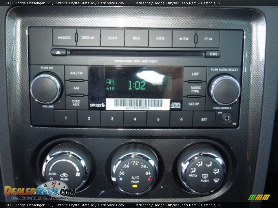 Controls of 2013 Dodge Challenger SXT Photo #15