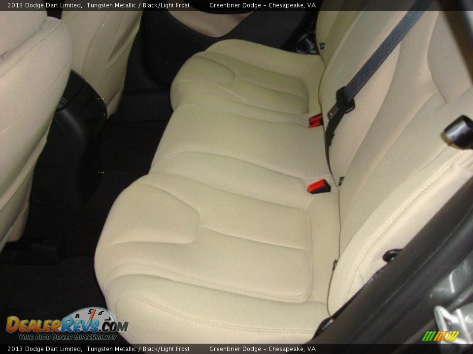 Rear Seat of 2013 Dodge Dart Limited Photo #7