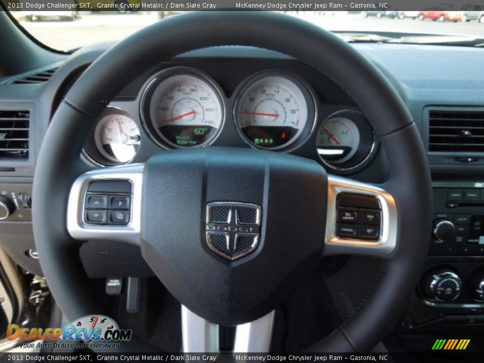 2013 Dodge Challenger SXT Granite Crystal Metallic / Dark Slate Gray Photo #17