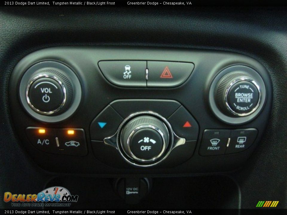 Controls of 2013 Dodge Dart Limited Photo #13