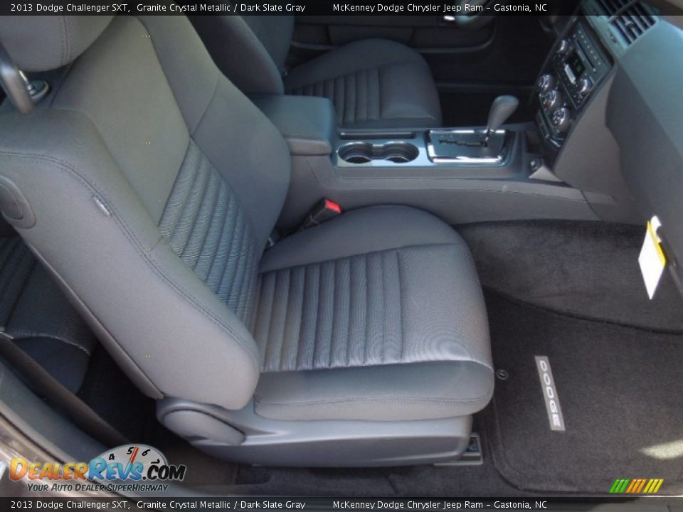 2013 Dodge Challenger SXT Granite Crystal Metallic / Dark Slate Gray Photo #21