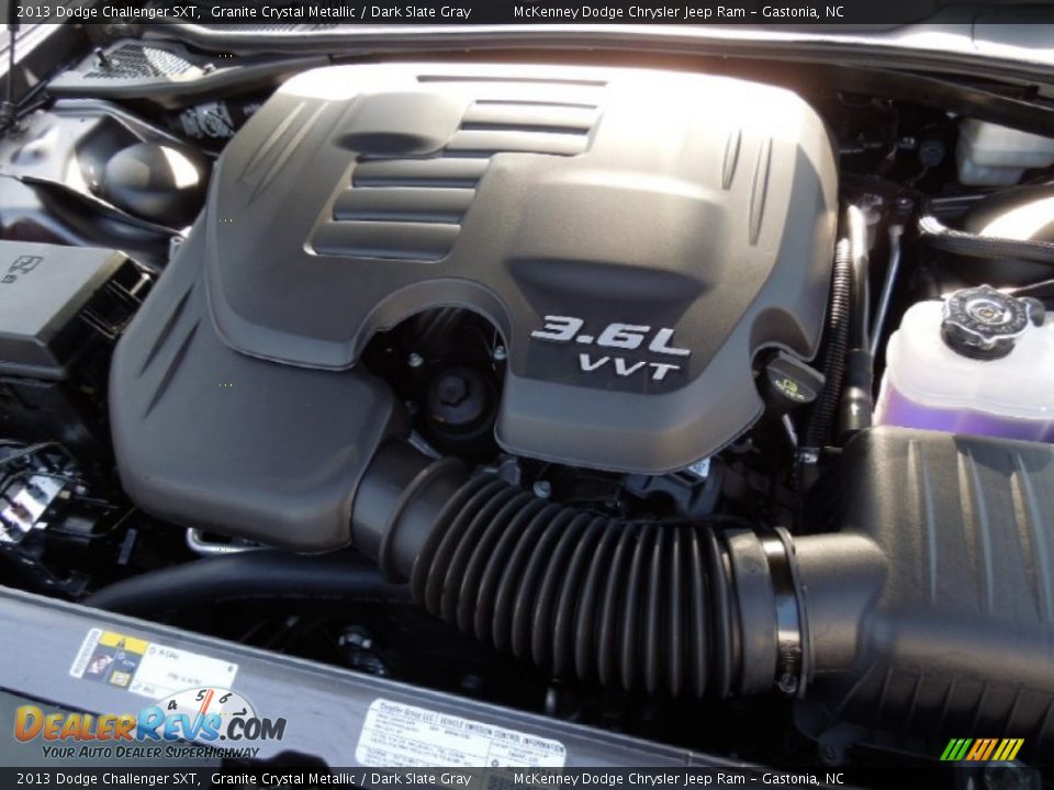 2013 Dodge Challenger SXT 3.6 Liter DOHC 24-Valve VVT Pentastar V6 Engine Photo #25