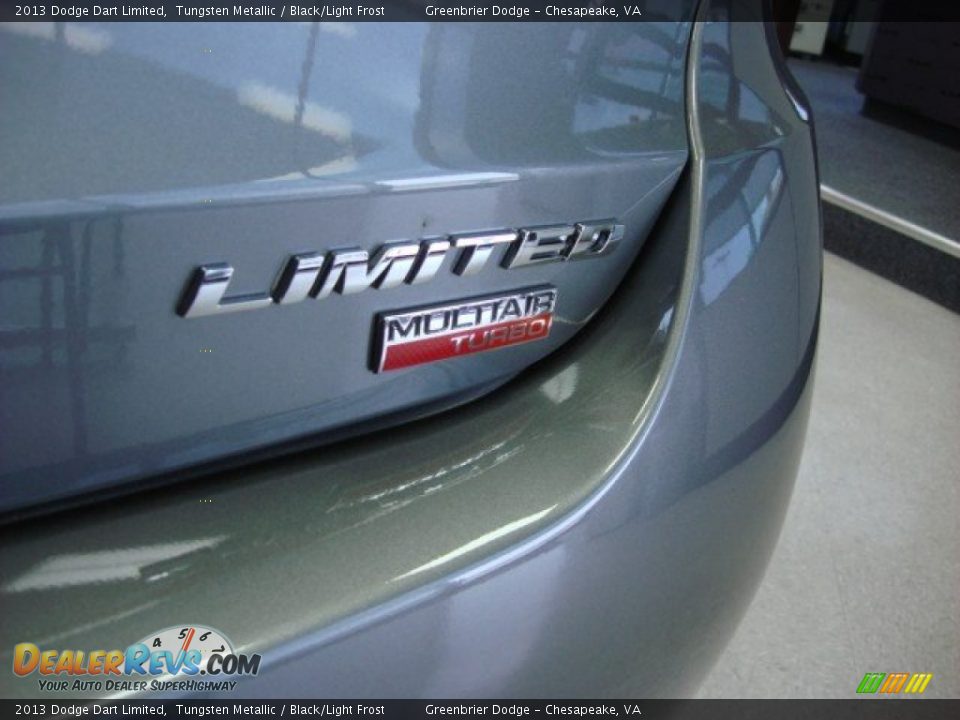 2013 Dodge Dart Limited Tungsten Metallic / Black/Light Frost Photo #19