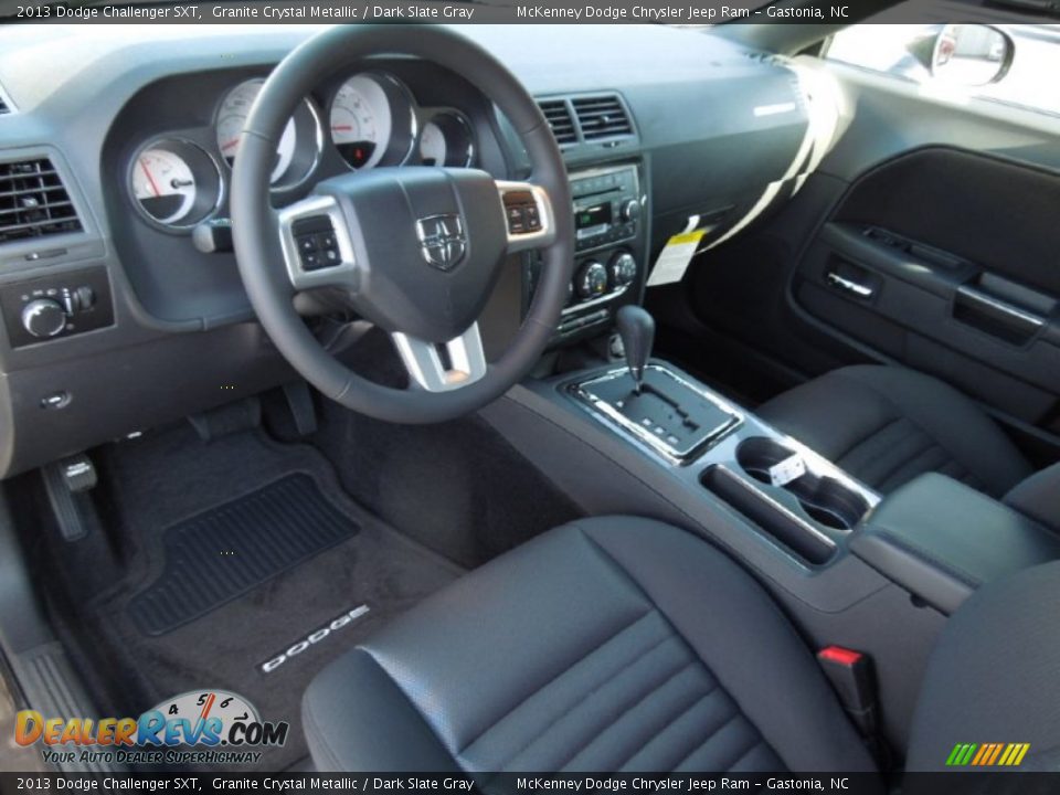Dark Slate Gray Interior - 2013 Dodge Challenger SXT Photo #26
