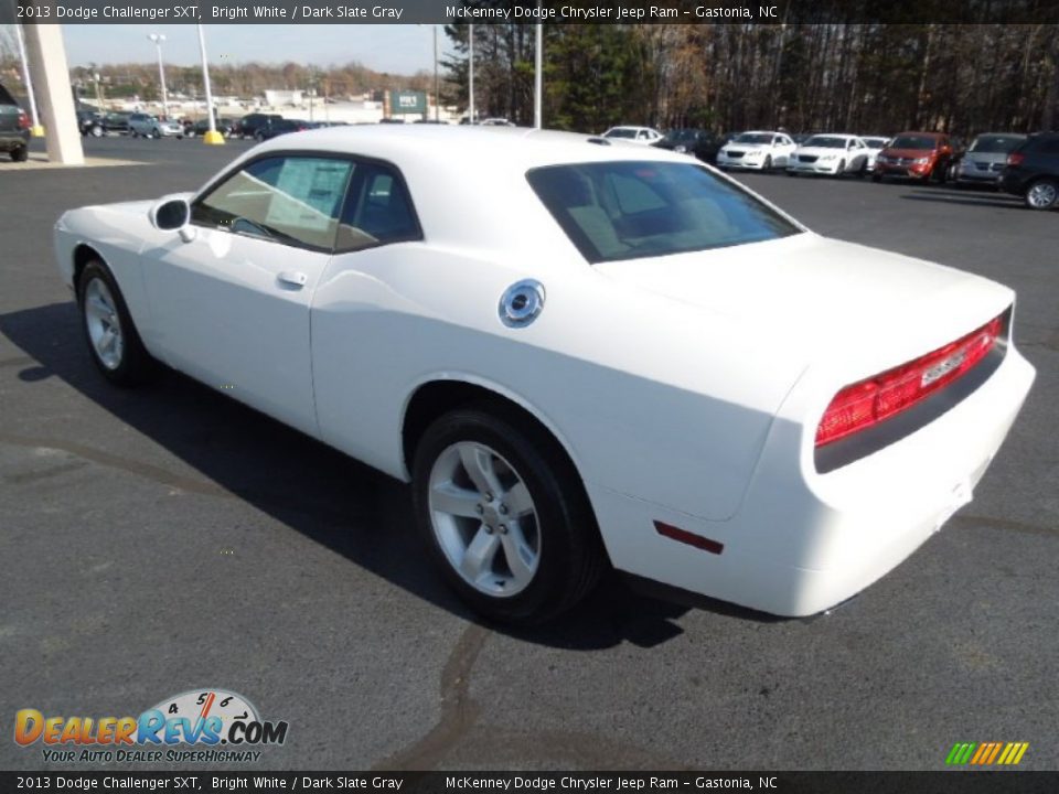 Bright White 2013 Dodge Challenger SXT Photo #4