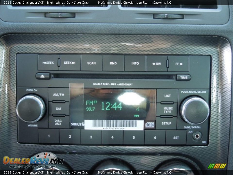 Audio System of 2013 Dodge Challenger SXT Photo #14