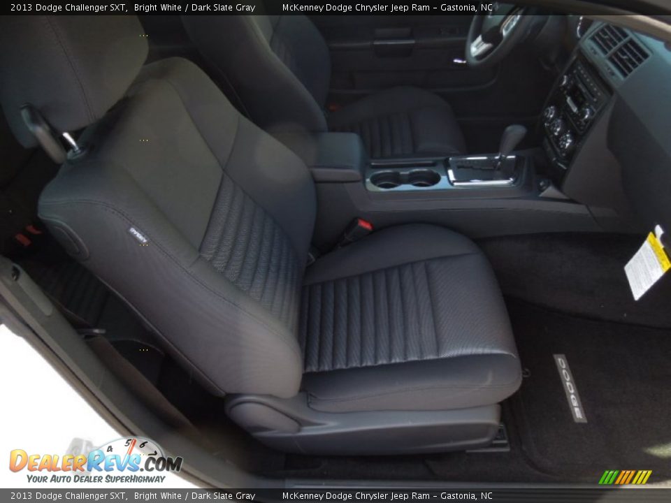 2013 Dodge Challenger SXT Bright White / Dark Slate Gray Photo #21