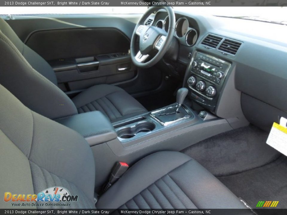 2013 Dodge Challenger SXT Bright White / Dark Slate Gray Photo #23