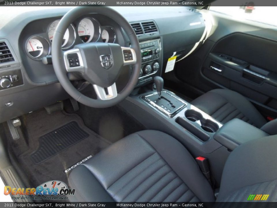 Dark Slate Gray Interior - 2013 Dodge Challenger SXT Photo #26