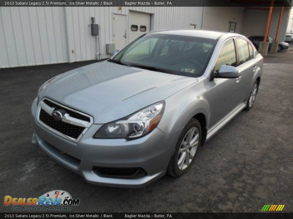 2013 Subaru Legacy 2.5i Premium Ice Silver Metallic / Black Photo #2