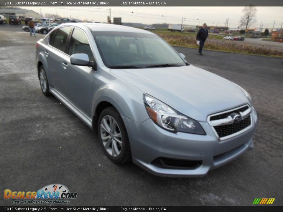 2013 Subaru Legacy 2.5i Premium Ice Silver Metallic / Black Photo #4