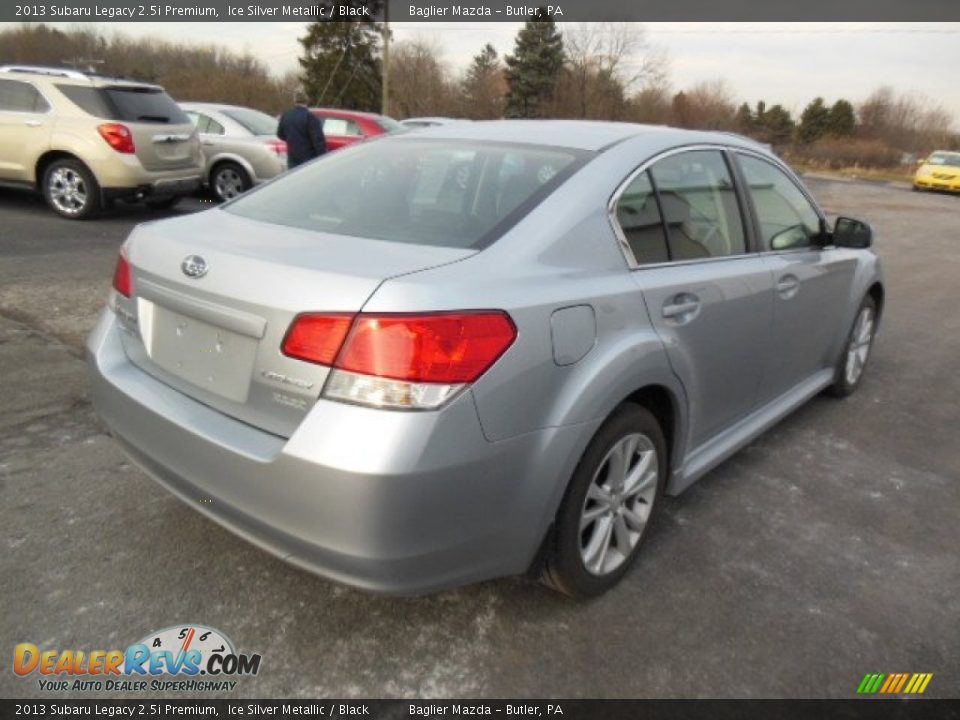 2013 Subaru Legacy 2.5i Premium Ice Silver Metallic / Black Photo #6