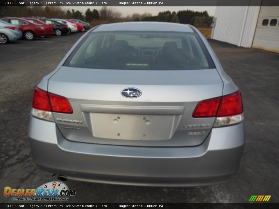 2013 Subaru Legacy 2.5i Premium Ice Silver Metallic / Black Photo #7