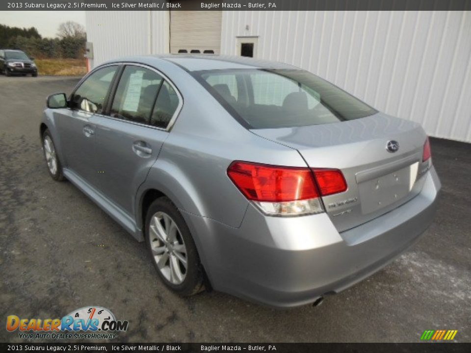 2013 Subaru Legacy 2.5i Premium Ice Silver Metallic / Black Photo #8