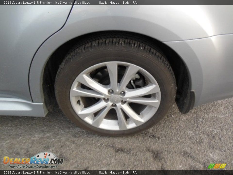 2013 Subaru Legacy 2.5i Premium Ice Silver Metallic / Black Photo #9