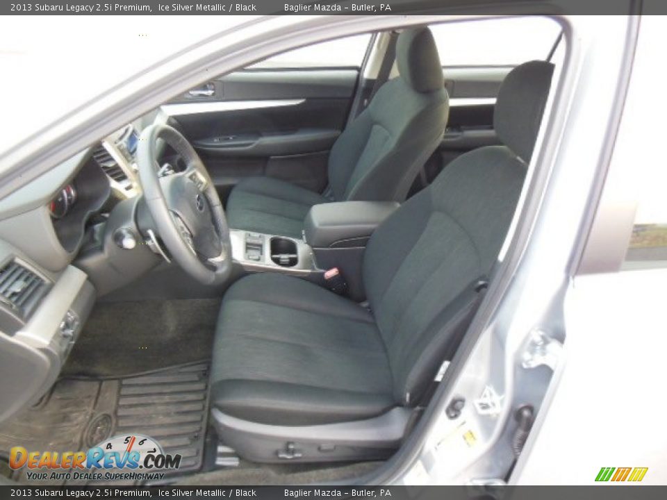 2013 Subaru Legacy 2.5i Premium Ice Silver Metallic / Black Photo #11