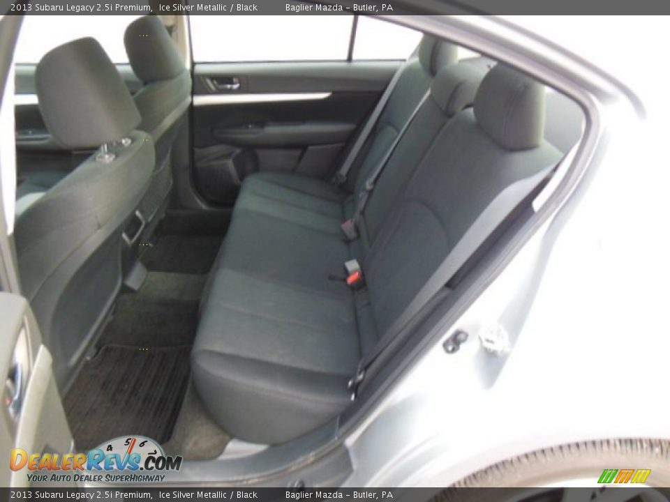 2013 Subaru Legacy 2.5i Premium Ice Silver Metallic / Black Photo #13