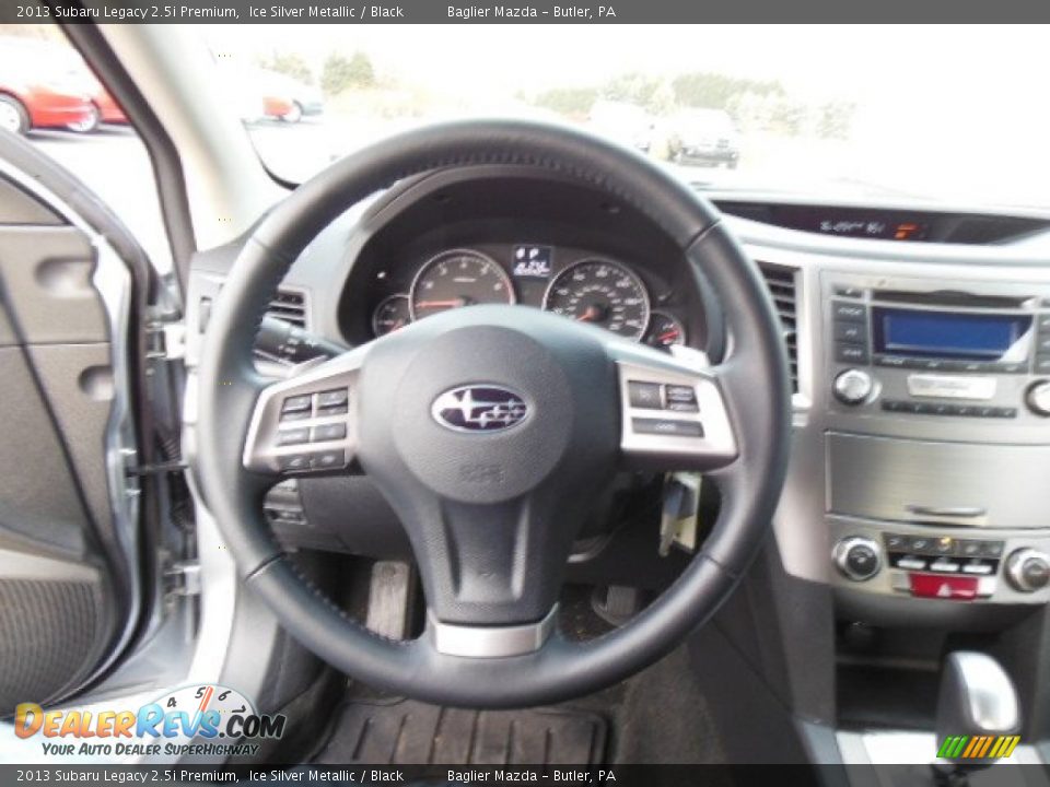 2013 Subaru Legacy 2.5i Premium Ice Silver Metallic / Black Photo #21