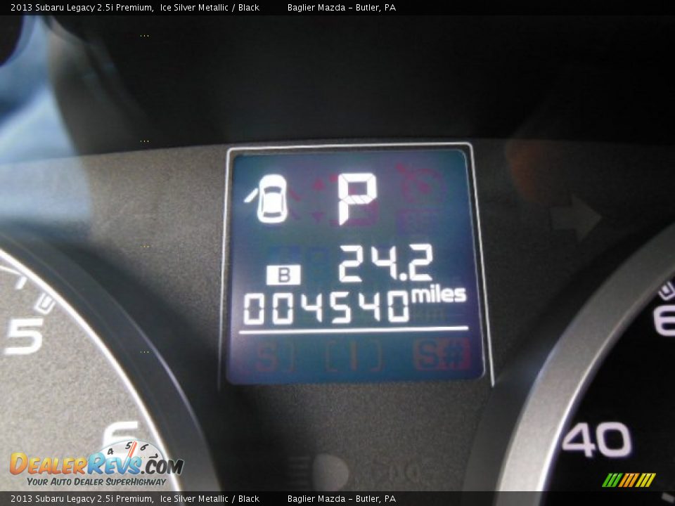 2013 Subaru Legacy 2.5i Premium Ice Silver Metallic / Black Photo #24