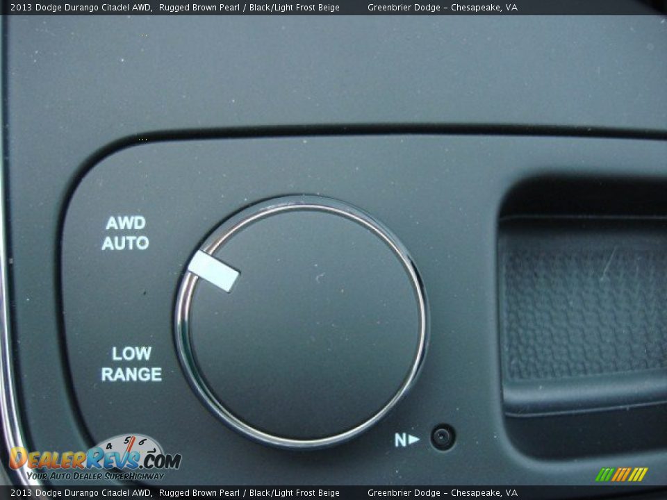 2013 Dodge Durango Citadel AWD Rugged Brown Pearl / Black/Light Frost Beige Photo #15