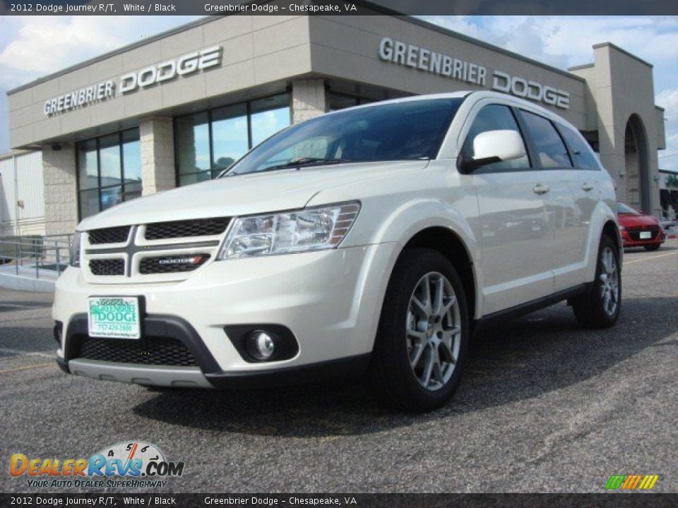 2012 Dodge Journey R/T White / Black Photo #1