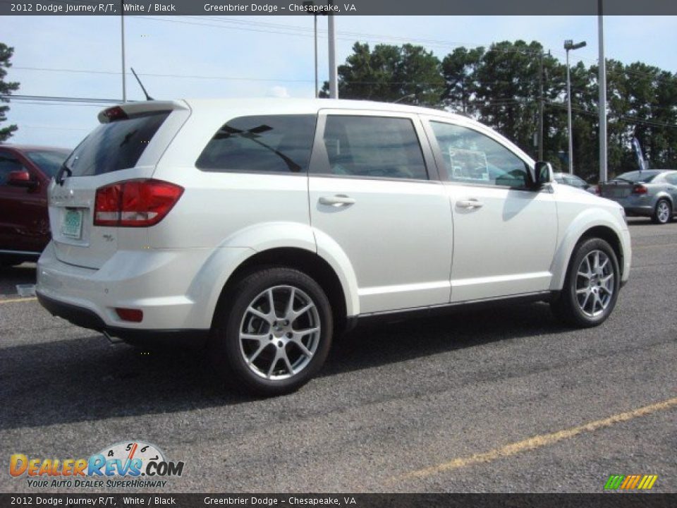 2012 Dodge Journey R/T White / Black Photo #3