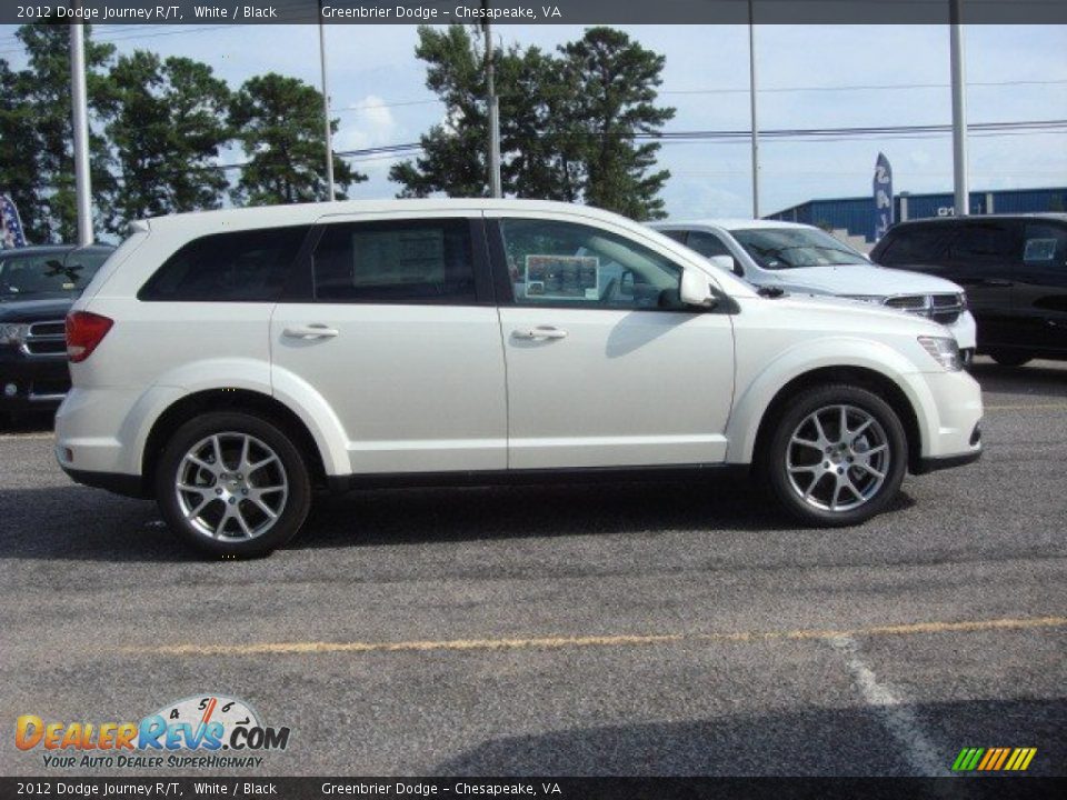 2012 Dodge Journey R/T White / Black Photo #4