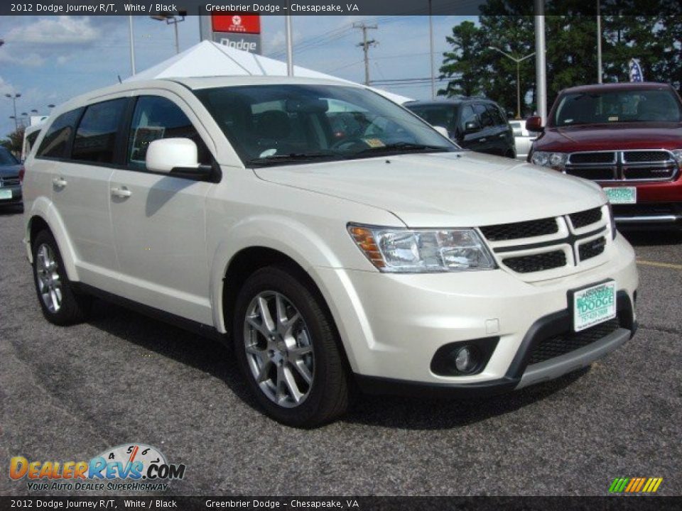 2012 Dodge Journey R/T White / Black Photo #5