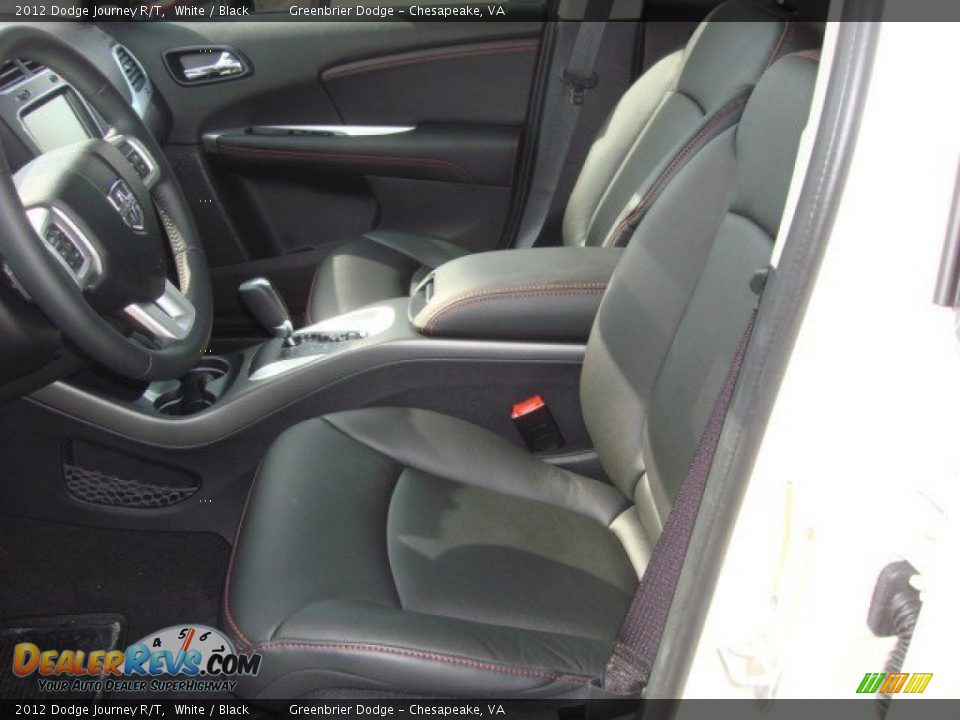 2012 Dodge Journey R/T White / Black Photo #7